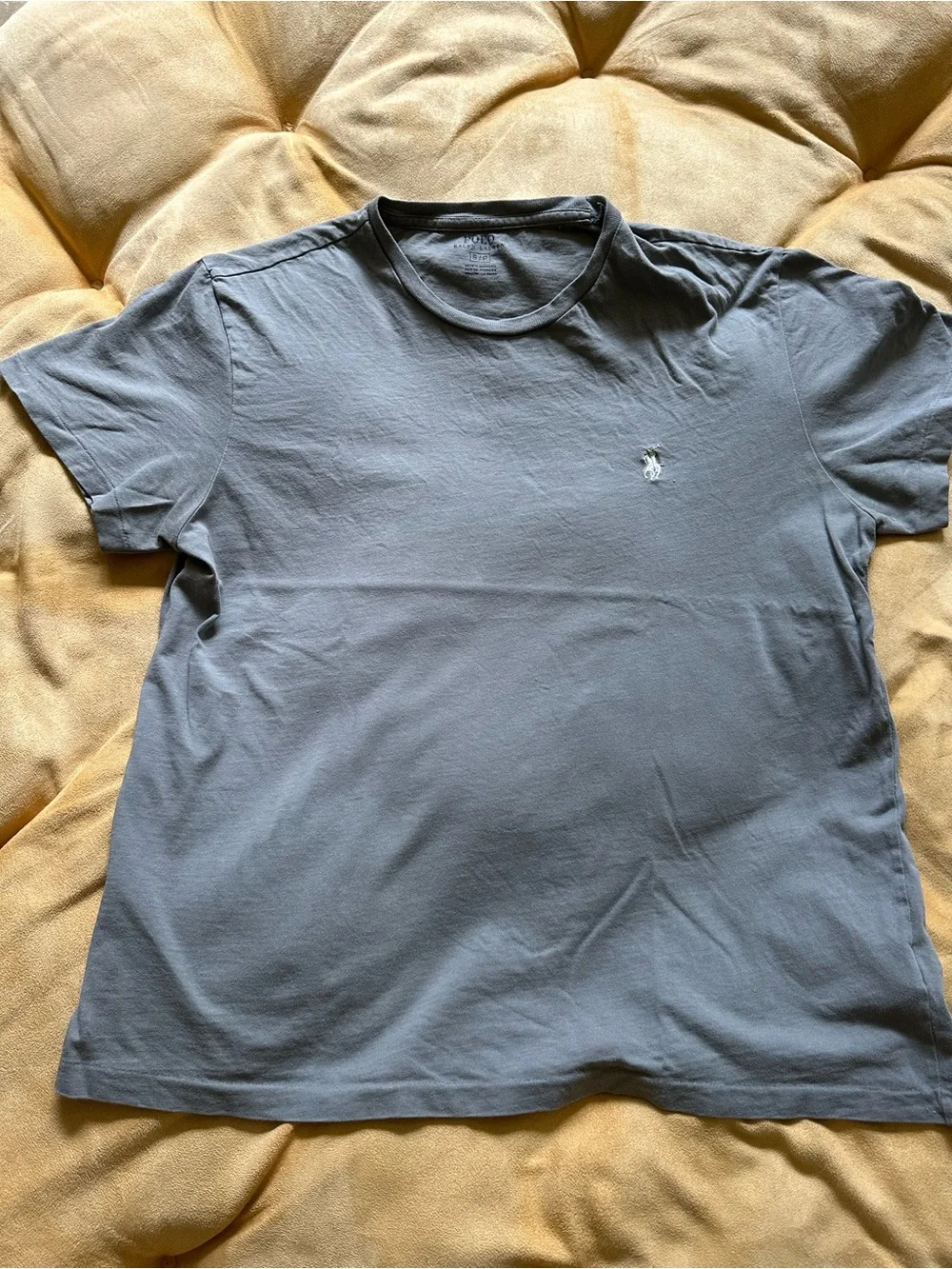 Polo by Ralph Lauren Short Sleeve Crew Tee in Slate Gray
